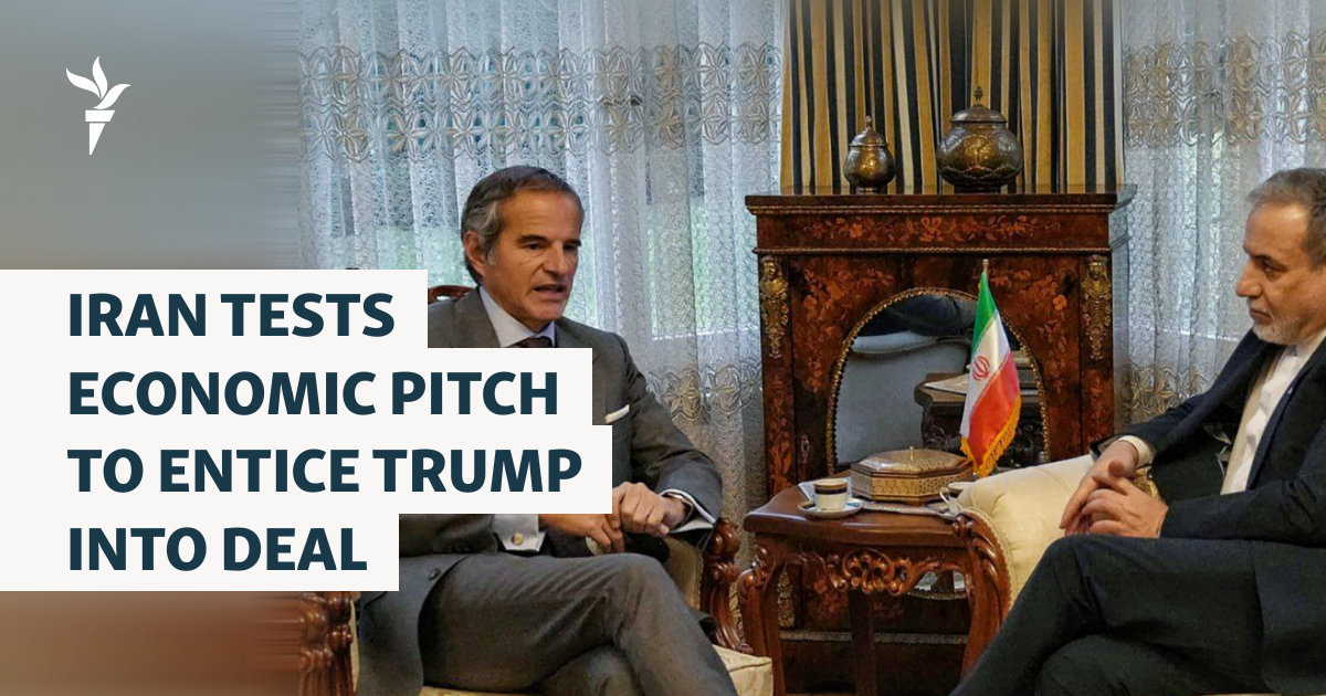 Iran Tests Economic Pitch To Entice Trump Into Deal