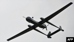 An Israeli Heron TP surveillance drone