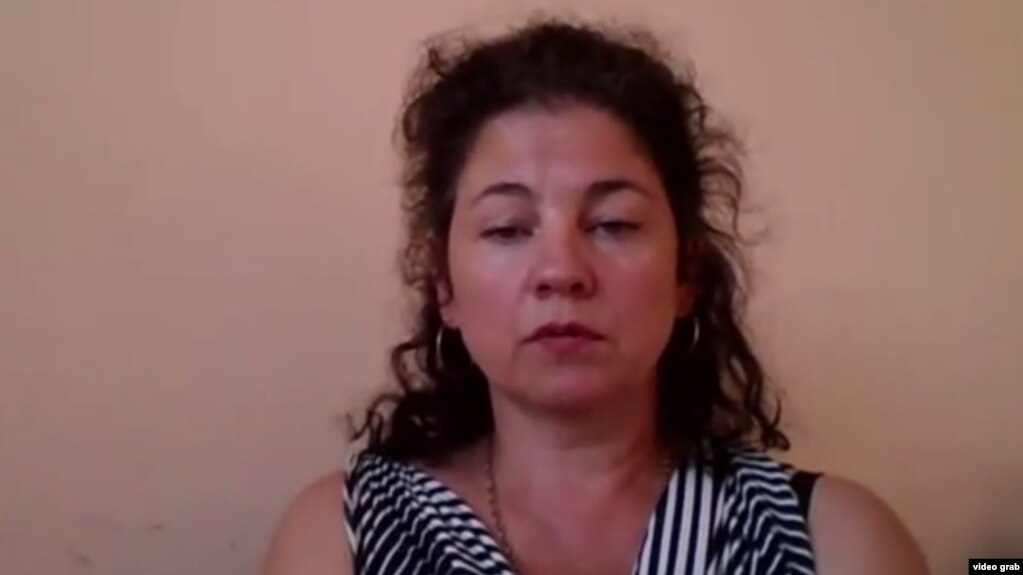 Kazakh rights activist Yelena Semyonova (file photo)