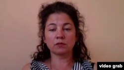 Правозащитник Елена Семенова. Кадр из видеобеседы с Азаттыком.