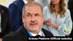 Рефат Чубаров під час саміту «Кримської платформи»