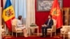 Predsjednici Moldavije i Crne Gore Maja Sandu i Jakov Milatović na Cetinju, maj 2025.