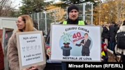 Protesti provjetnih radnika, Mostar, 10. decembar 2024.