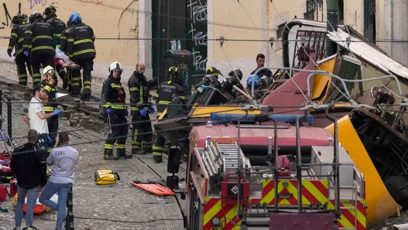 Të paktën 15 të vdekur në Lisbonë pasi tramvaji del nga binarët