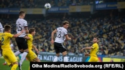 У матчі проти команди Німеччини кілька днів тому українці вели перед, але програли 1:3