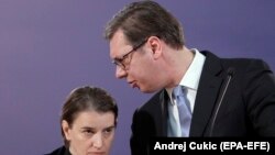 Ana Brnabić i Aleksandar Vučić, arhivska fotografija