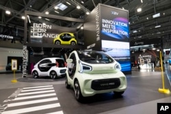 XEV YOYO, prezentată la salonul auto de la Frankfurt, în 2023.