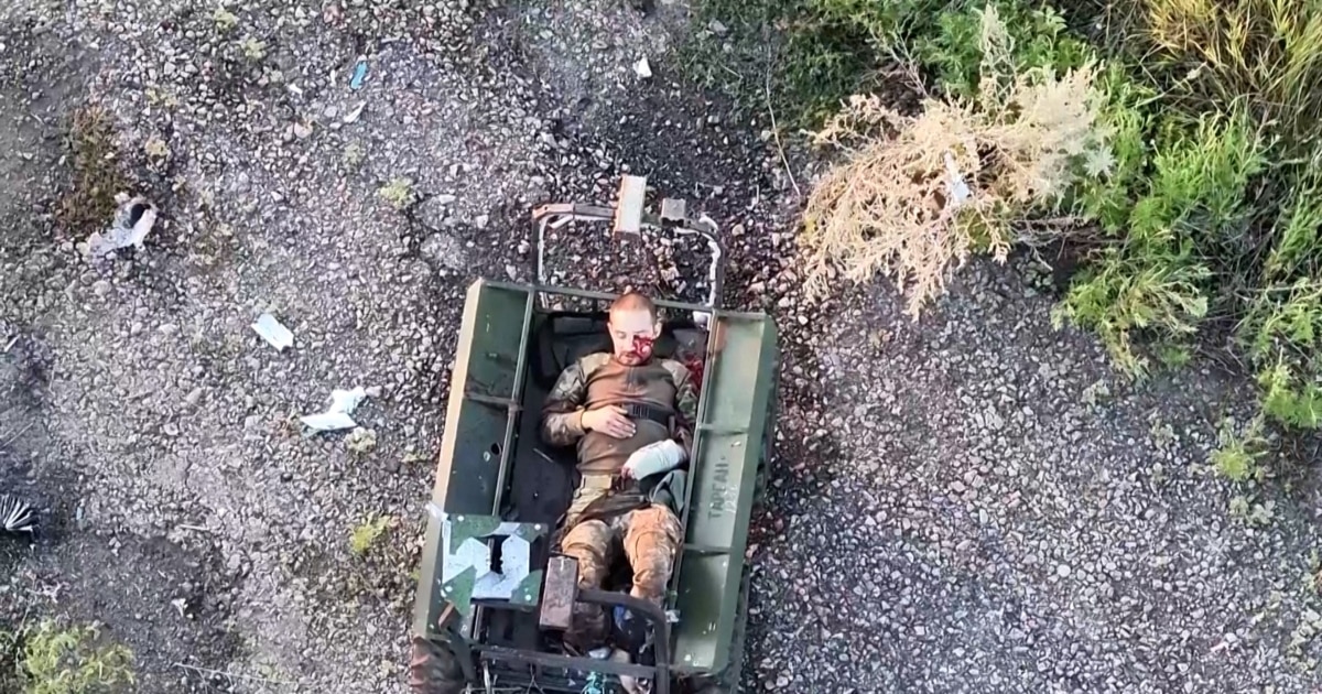 Ukrainian Soldier Honored For Rescue In 'Kill Zone' (vertical)