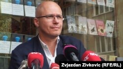 Aleksandar Hemon u Sarajevu, 15. septembra 2013. 