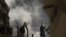 Clashes during a protest in Pristina demanding changes to the law on the Kosovo Specialist Chambers, October 5, 2026.