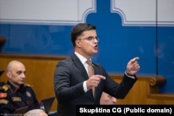 Ministar unutrašnjih poslova Danilo Šaranović