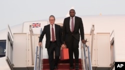 Premierul britanic, Keir Starmer, (s) însoțit de ministrul de Externe, David Lammy, au ajuns la Washington pentru discuții cu președintele Joe Biden.