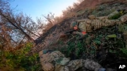 Российские военные под Суджей, 7 ноября 2024 года