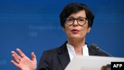 EU Commissioner for Enlargement Marta Kos (file photo)
