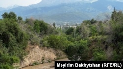 Kazakhstan - The river of Aksay. 1 July 2026