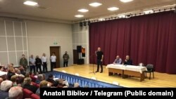 ანატოლი ბიბილოვის შეხვედრა ახალგორელებთან 