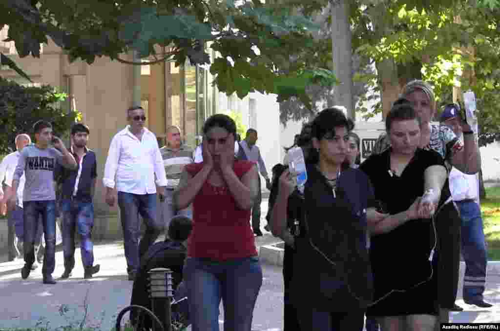 1 saylı Şəhər Kliniki Xəstəxanasının taksikalogiya şöbəsinə gətirilənlər