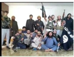 Граждане Таджикистана, воевавшие в ИГИЛ. Фотография сделана 16 марта 2018 года.
