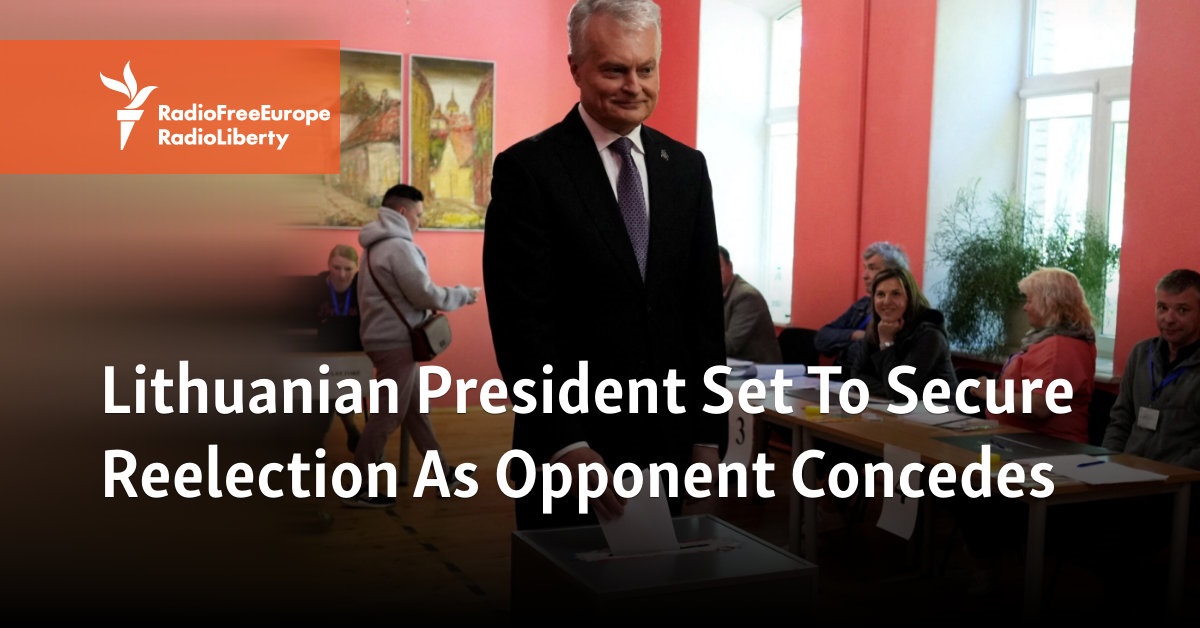 Lithuanian President Set To Secure Reelection As Opponent Concedes - Vimarsana News