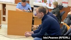 Александр Козенко во время суда по мере пресечения в январе 2020 года