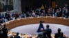 Këshilli i Sigurimit i OKB-së, gjatë një takimi për përvjetorin e parë të luftës në Ukrainë. 24 shkurt 2023.