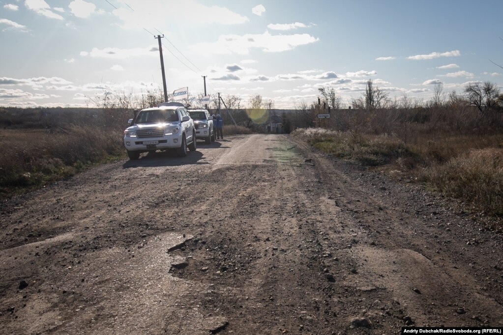 ОБСЕ наблюдает за процессом разведения войск на местности & rsquo; въезда в Катериновки