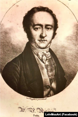 Портрет Франца Ксавера Моцарта (1791–1844), сина Вольфганга Амадея Моцарта