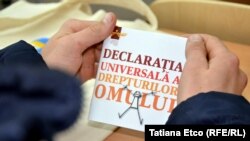 Campania 70 de ani de la adoptarea Declarației Universale a Drepturilor Omului la Sipoteni, Călăraşi