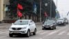 Автопробіг у Запоріжжі з нагоди 110-ї річниці від дня народження Степана Бандери, 1 січня 2019 року