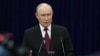 Ресей президенті Владимир Путин баспасөз мәслихатында тұр. Бішкек, Қырғызстан, 1 қыркүйек, 2026 жыл.