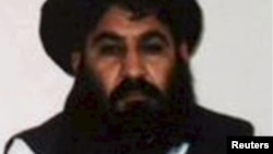 Taliban leader Mullah Akhtar Mansur (file photo)