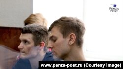 Обвиняемый Дмитрий Пчелинцев на заседании по делу "Сети" (фото предоставлено www.penza-post.ru)