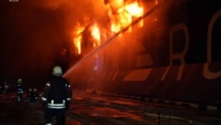 Руски удар по пристанището в Одеса, 12 декември 2025 г.