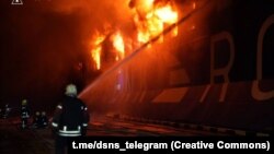 Pasojat e një sulmi rus në Odesë më 12 dhjetor. 