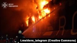 Наслідки першого російського удару по портовій інфраструктурі на Одещині, 12 грудня 2025 року