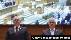 Liviu Dragnea și Călin Popescu Tăriceanu, despărțiți de ambițiile politice, monolit în schimbarea din temelii a sistemului judiciar, aspru criticată de UE