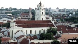 Vilnius, vedere a orașului vechi