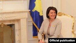 Presidentja e Kosovës, Atifete Jahjaga,