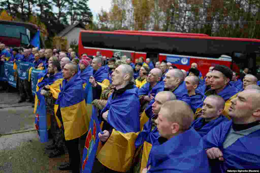 Серед тих, хто повернувся, п’ятеро пережили вибух в Оленівці в липні 2022-го
