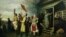 Васіль Пяроў, «Сельскі хрэсны ход на Вялікдзень» (1861)