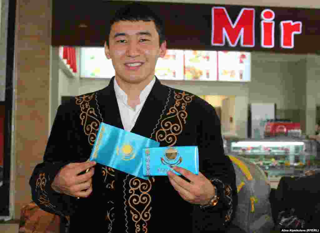 Знаменитый казахстанский шоколад.