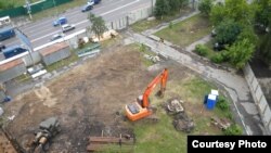 Inceputul defrișării pădurii ruse