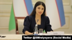 Saida Mirziyoeva's profile has risen rapidly in Uzbekistan since her father, Shavkat Mirziyoeva, became president in 2016. (file photo)