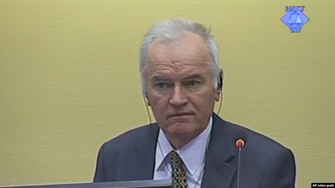 Ratko Mladic Awaits UN War Crimes Verdict video grab 2