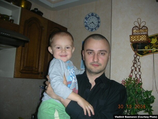 Владимир Басманов с сыном Игорем-Пересветом