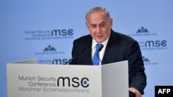 Kryeministri izraelit, Benjamin Netanyahu në fjalimin e tij të sotëm në Konferencën për Siguri në Mynih