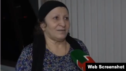 Зина Чакаева, скриношот репортажа на ЧГТРК "Грозный"