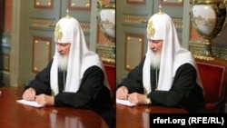 A Russian man faces up to five years in prison under hate-speech legislation for disseminating images poking fun at Russian Orthodox Patriarch Kirill for wearing a luxury wristwatch that was later clumsily airbrushed out of an official photograph.