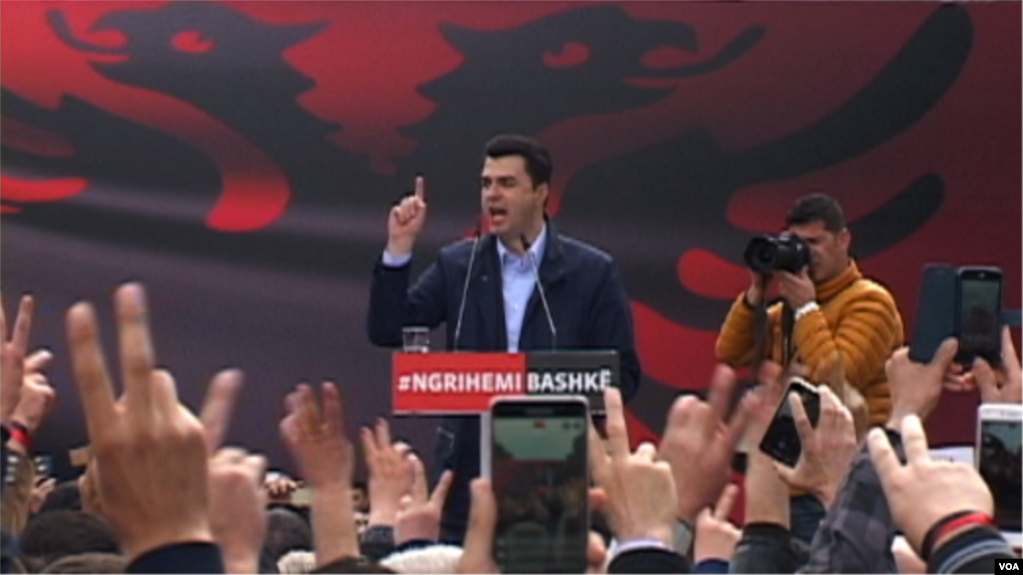 Lulzim Basha, chairman of the Democratic Party