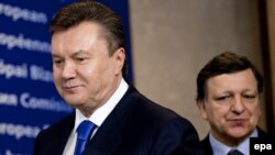 Виктор Янукович встретился с президентом Европейской комиссии Жозе Мануэлем Баррозу.